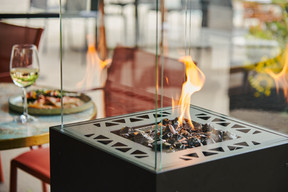 The large terrace is one of Parc Le'h's many assets, offering a unique setting in which to savour the dishes concocted by the chef.  (Photo: Daria Prykolota/Concept & Partners)