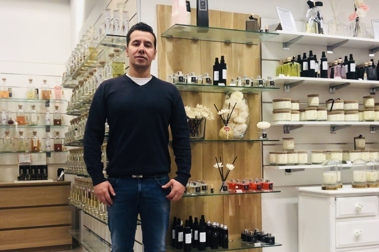 Ricardo Caetano, passionné par le parfum depuis son enfance, a ouvert son magasin à Ettelbrück le 25 août 2018. (Photo: Sens Parfée)