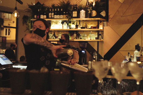 La Bruxelloise Tania Shamshur a mis l’agave à l’honneur le temps d’une soirée avec des cocktails détonnants, lors du premier événement Symposium au Paname. (Photo: Symposium)