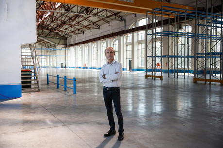 «J’ai eu le déclic aux alentours de la deuxième quinzaine de mars, lorsque nous avons tous découvert que nous dépendions de l’Asie pour obtenir des masques», se souvient Jean-Luc Doucet. (Photo: Romain Gamba/Maison Moderne)