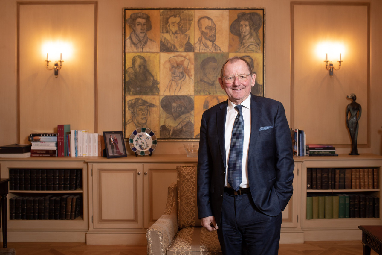 Fernand Etgen was first elected to parliament in 2007. He served as mayor of Feulen from 1994 to 2013, when he joined the government under Xavier Bettel (DP), a post he left to become president of the Chamber of Deputies in 2018. Photo: Matic Zorman/Maison Moderne