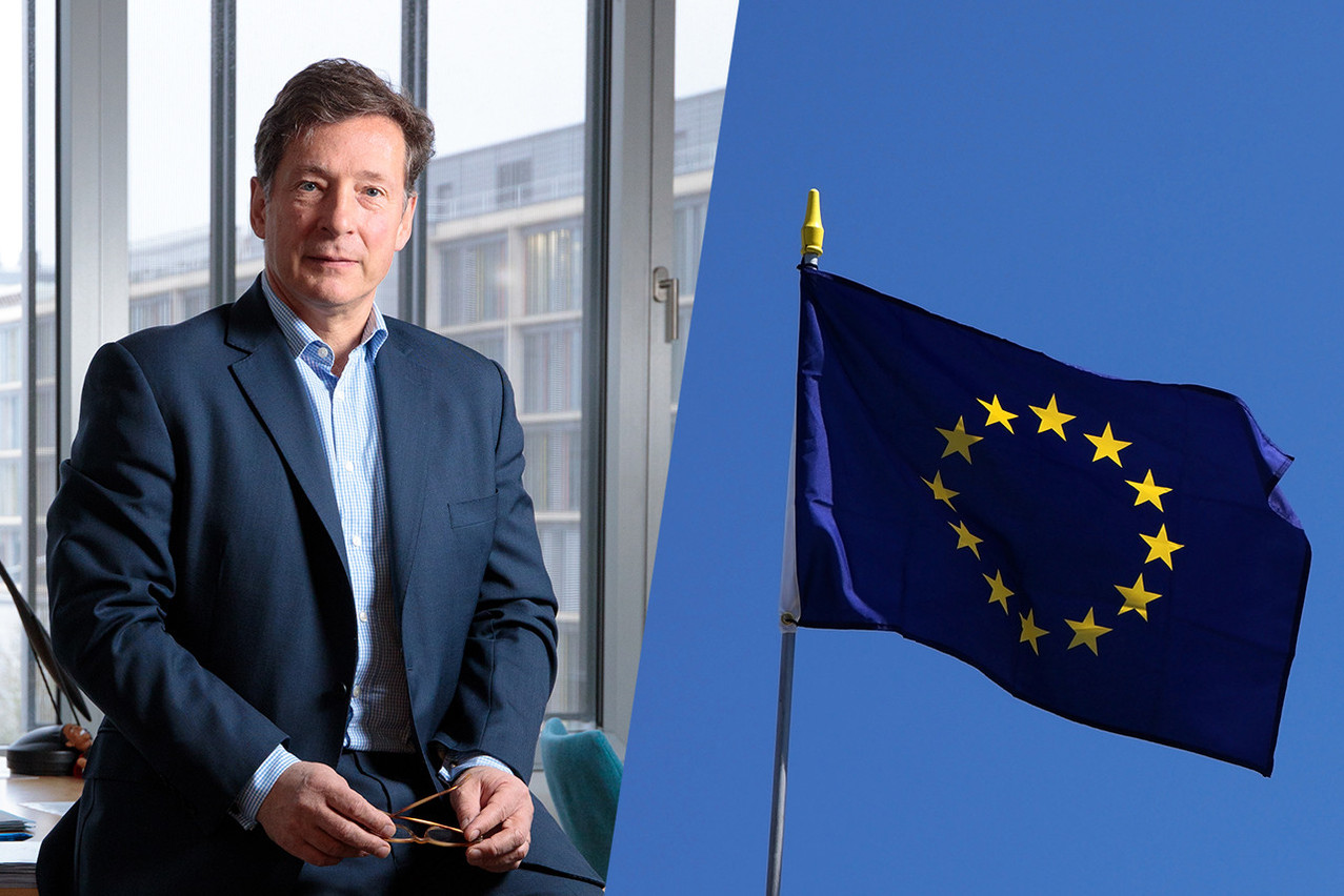 «Nous devons veiller à ce que le cercle liant les services financiers et l’économie réelle reste vertueux, et que nous soyons suffisamment compétitifs sur la scène mondiale pour financer l’économie et stimuler la croissance dans la région», a déclaré Nicolas Mackel, CEO de Luxembourg for Finance, dans un communiqué de presse. (Photo: Matic Zorman/Maison Moderne/Archives (à gauche); Shutterstock (à droite). Montage: Maison Moderne)