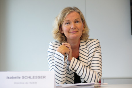 Directrice de l’Adem, Isabelle Schlesser insiste: «Il y a un besoin d’investir dans le développement des compétences fortement recherchées actuellement et dans le futur.» (Photo: Matic Zorman/Maison Moderne/Archives)