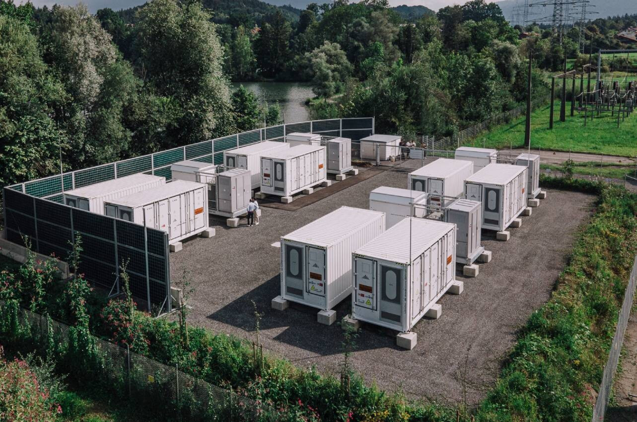 A battery-based electricity storage facility operated by Green Flexibility in Immenstadt, Germany. The company is one of 11 assets already included in Partners Group’s new infrastructure programme.  (Photo: Green Flexibility)