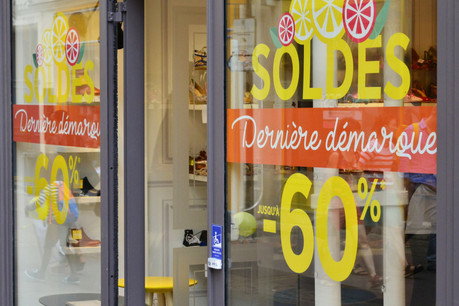Les soldes commenceront le 20 janvier 2021 partout en France, et même à la frontière. (Photo: Shutterstock)
