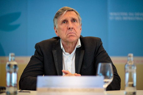 François Bausch a confirmé dans une réponse parlementaire que le gouvernement analyse actuellement dans quelle mesure il conviendrait de réformer le système en place sur le fichier de la police. (Photo: Matic Zorman /Archives Paperjam)