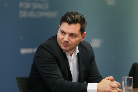 Ancien lauréat du Fit4Start devenu jury de la nouvelle promotion, Kevin Muller a annoncé une levée de fonds de 1,1 million d’euros pour Passbolt, qui avait besoin de recruter. (Photo: Romain Gamba)