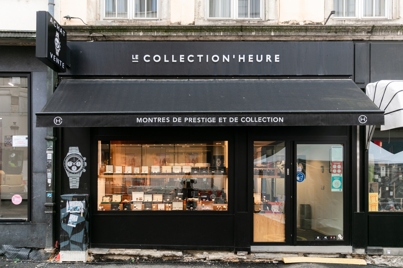 Le Collection’Heure, installé Grand-Rue. (Photo: Romain Gamba/Maison Moderne)