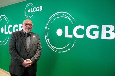 Patrick Dury et le LCGB mettront la justice sociale au cœur des revendications à venir. (Photo: Matic Zorman/Maison Moderne)