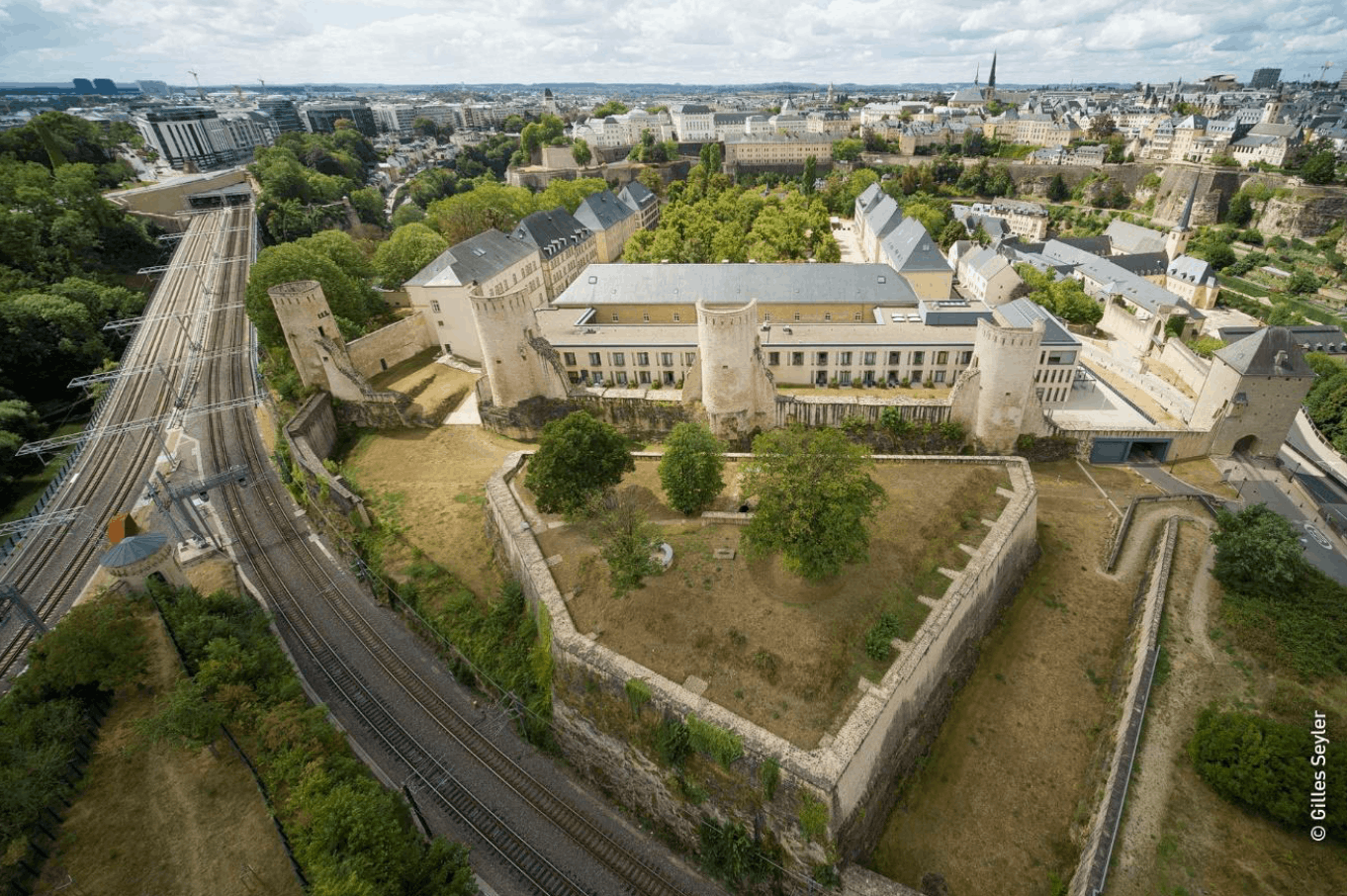 À Luxembourg, les fortifications du Rham ont été restaurées. (Photo: Gilles Seyler)