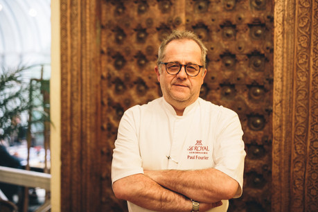À La Pomme Cannelle, restaurant gastronomique de l’hôtel Le Royal, Paul Fourier veille au grain... (Photo: Happy Dayz - Caroline Lequeux)