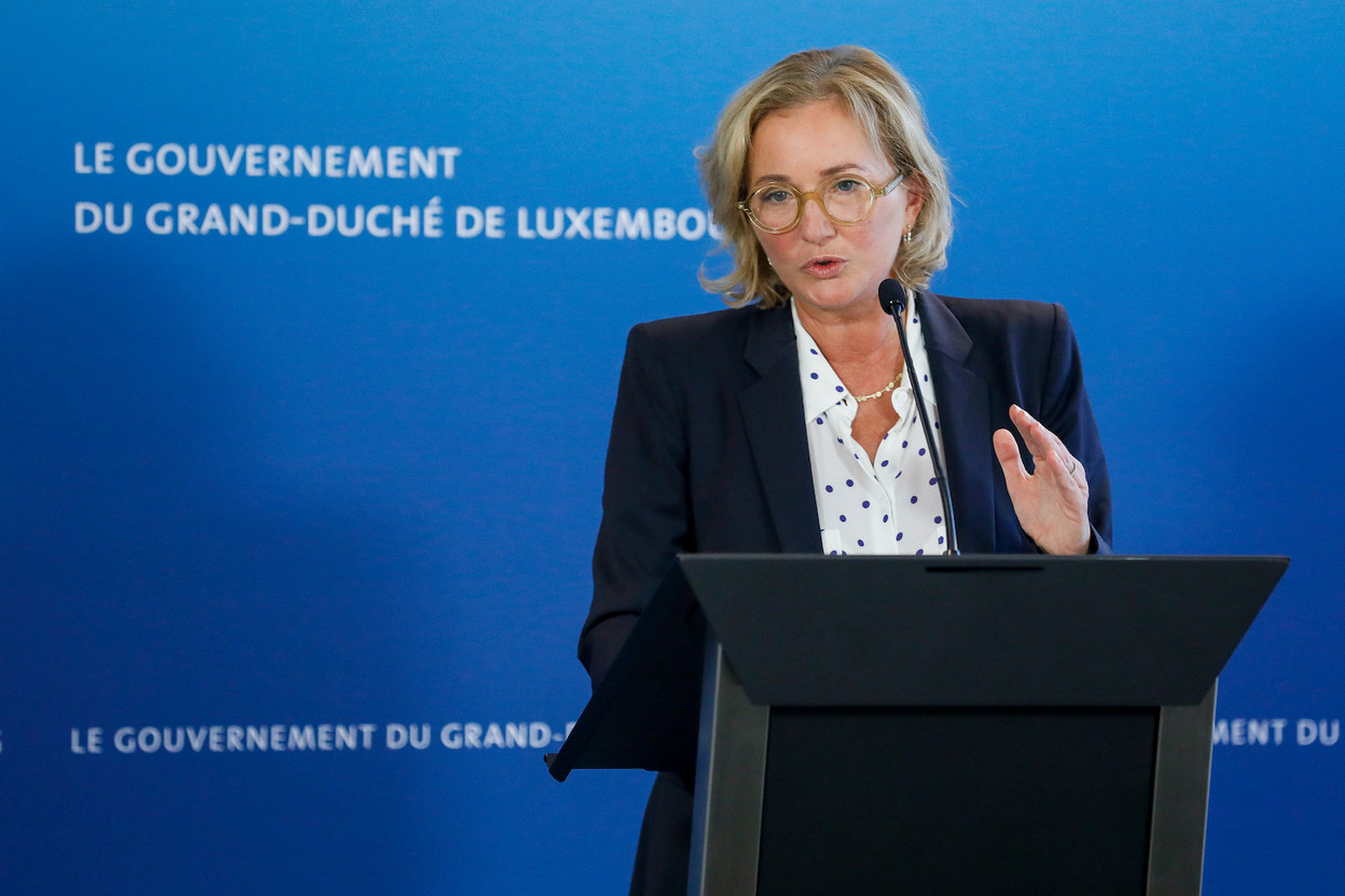 Health minister Paulette Lenert is due to replace Dan Kersch as deputy prime minister. Photo: SIP / Julien Warnand