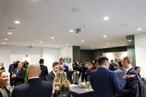 Law firm Allen & Overy and open banking platform Luxhub hosted an event at the law firm’s office in Kirchberg on 18 April 2024, covering payment services regulation in the EU, Central Electronic System of Payment information reporting, instant payments and the Financial Data Access framework. Photo: Marie Russillo/Maison Moderne