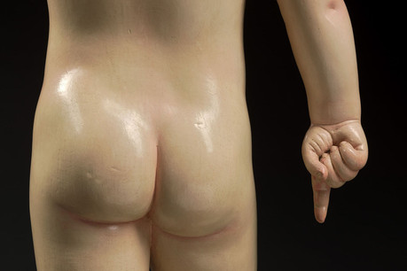 Au 17 e siècle, la sculpture espagnole revêt un caractère hyper réaliste. (Photo: D.Provost)