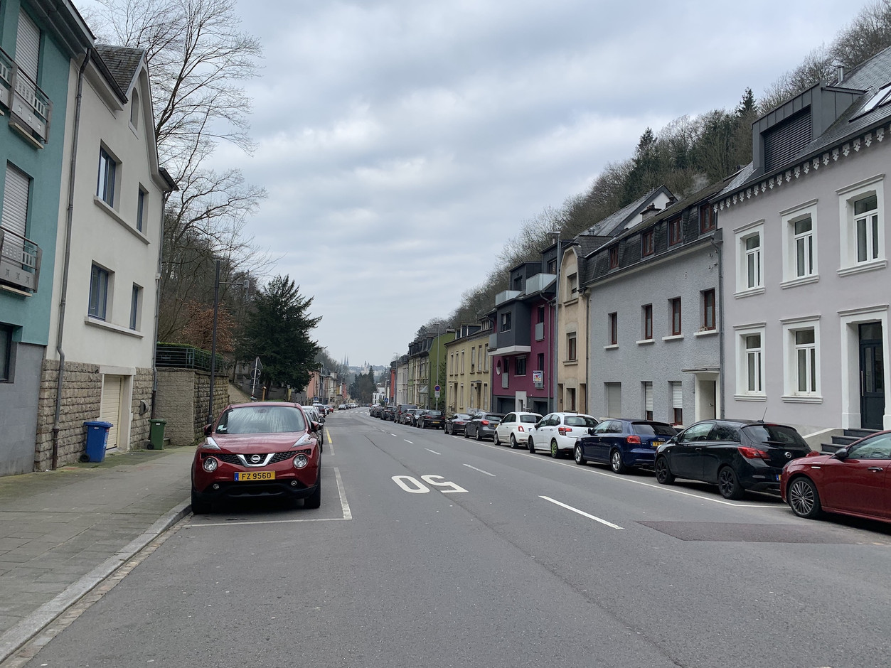 Dans le quartier de Neudorf, les rues sont totalement désertées. (Photo: Paperjam)