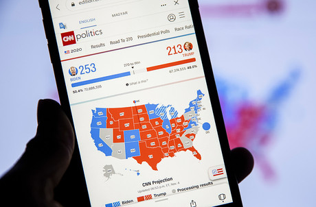 Le candidat démocrate a pris l’avantage dans plusieurs États-clés ce vendredi. (Photo: Shutterstock)