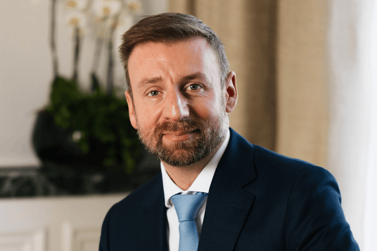 Romain Gossent, head of HR at Lombard Odier.  (Photo: Romain Gossent/Lombard Odier)