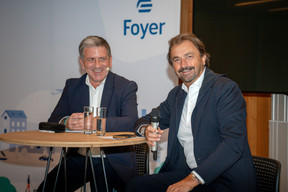 Thierry Labro (Paperjam) and Henri Leconte (HL&Co Performance). (Photo: [V]you)