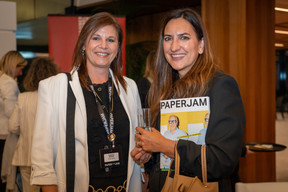 Stéphanie Borner (Fisher Panelux) and Julie Hornberger (People Solutions by Arhis). (Photo: [V]you)
