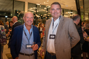 Pascal Driant and Xavier Kieffer (Post Luxembourg). (Photo: [V]you)