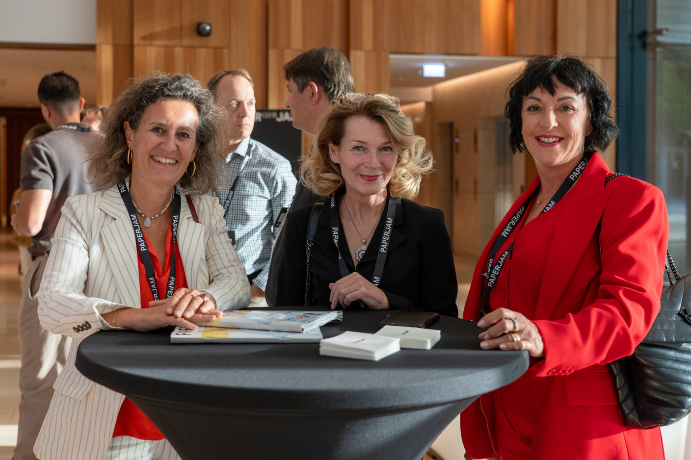 Sandrine Compain (LuxRelo), Patrizia Luchetta (Imagine Tomorrow) and Myriam Schmit (Msdesign by Myriamschmit). (Photo: [V]you)