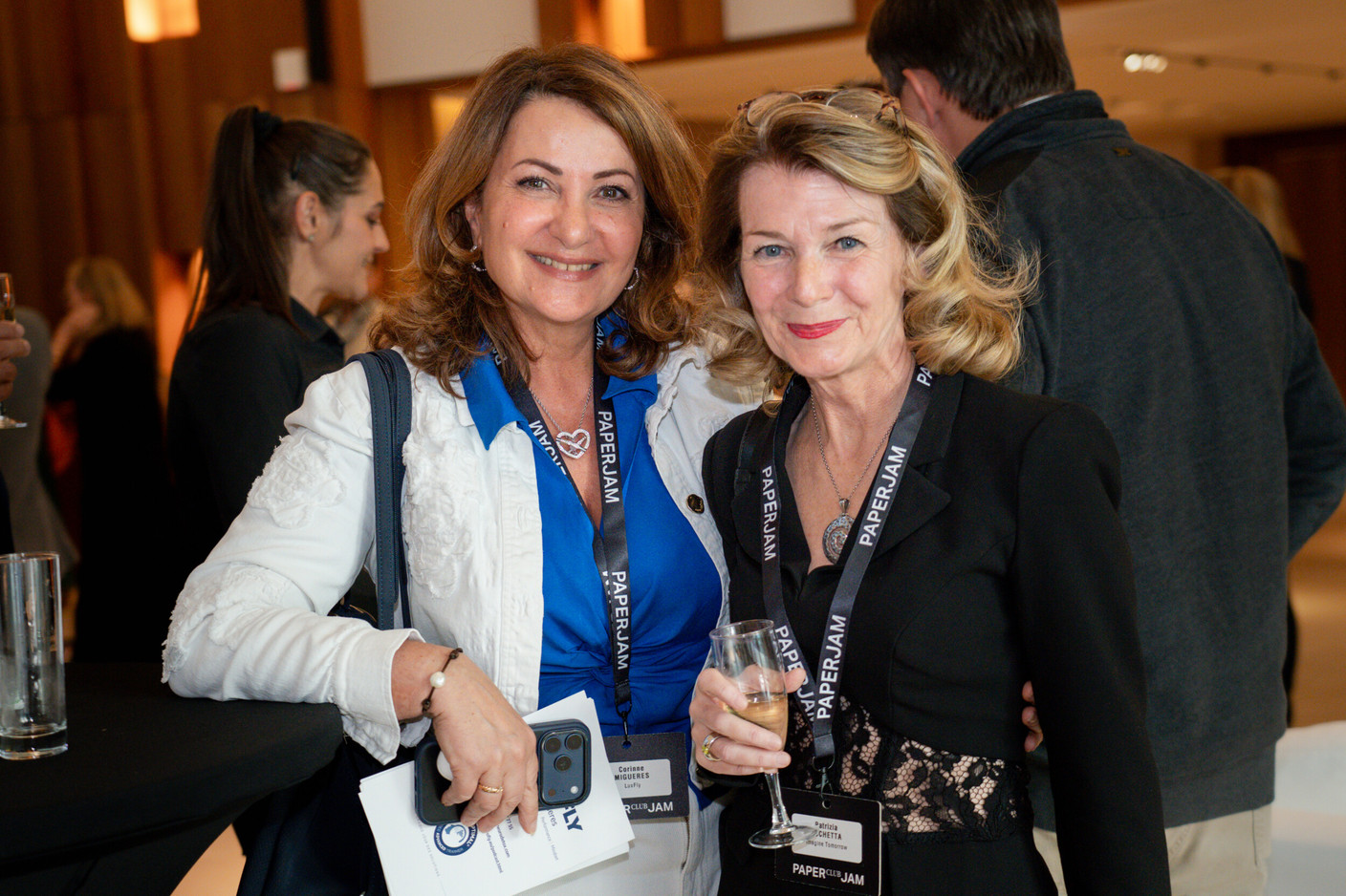 Corinne Migueres (LuxFly) and Patrizia Lucheta (Imagine Tomorrow). (Photo: [V]you)