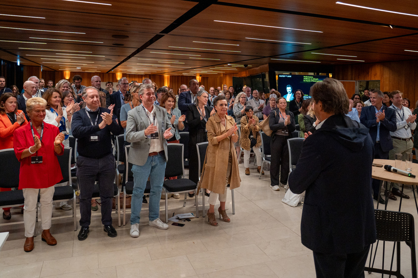 The event “Performance, resilience and recovery: lessons from Henri Leconte” took place on 17 September 2026 at Foyer Assurances. (Photo: [V]you)