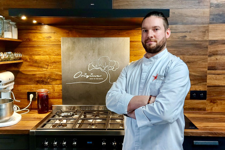 Maxime Nizette et son ami d’enfance Kevin se sont hissés jusqu’à la finale de l’émission My Tiny Restaurant sur la RTBF. Maxime se consacre à présent à l’ouverture de sa table d’hôte Origine. (Photo: DR)