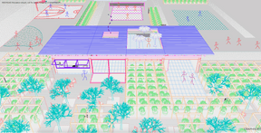 Une terrasse pourra être aménagée sur le toit. ((Illustration: Petite Maison))