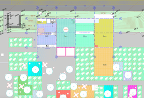 Plan de l’aménagement. ((Illustration: Petite Maison))