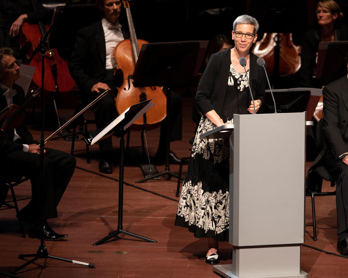 Un concert spécial a été donné pour les 25 ans de la Philharmonie, en présence de Sam Tanson (Déi Gréng), ministre de la Culture. (Photo: Philharmonie Luxembourg / Alfonso Salgueiro)