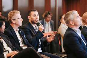 The CFO panel “How CFOs Are Steering Growth and Transformation in an Uncertain World” took place on 22 September 2026 at EY Luxembourg. (Photo: Julian Pierrot/Paperjam)