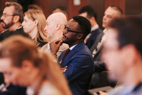 The CFO panel “How CFOs Are Steering Growth and Transformation in an Uncertain World” took place on 22 September 2026 at EY Luxembourg. (Photo: Julian Pierrot/Paperjam)