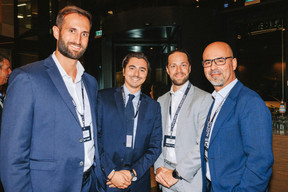 Felix Jeanningros, Valentin Haessig, Timothé Maas and Antonio Leitao (BGL). (Photo: Julian Pierrot/Paperjam)