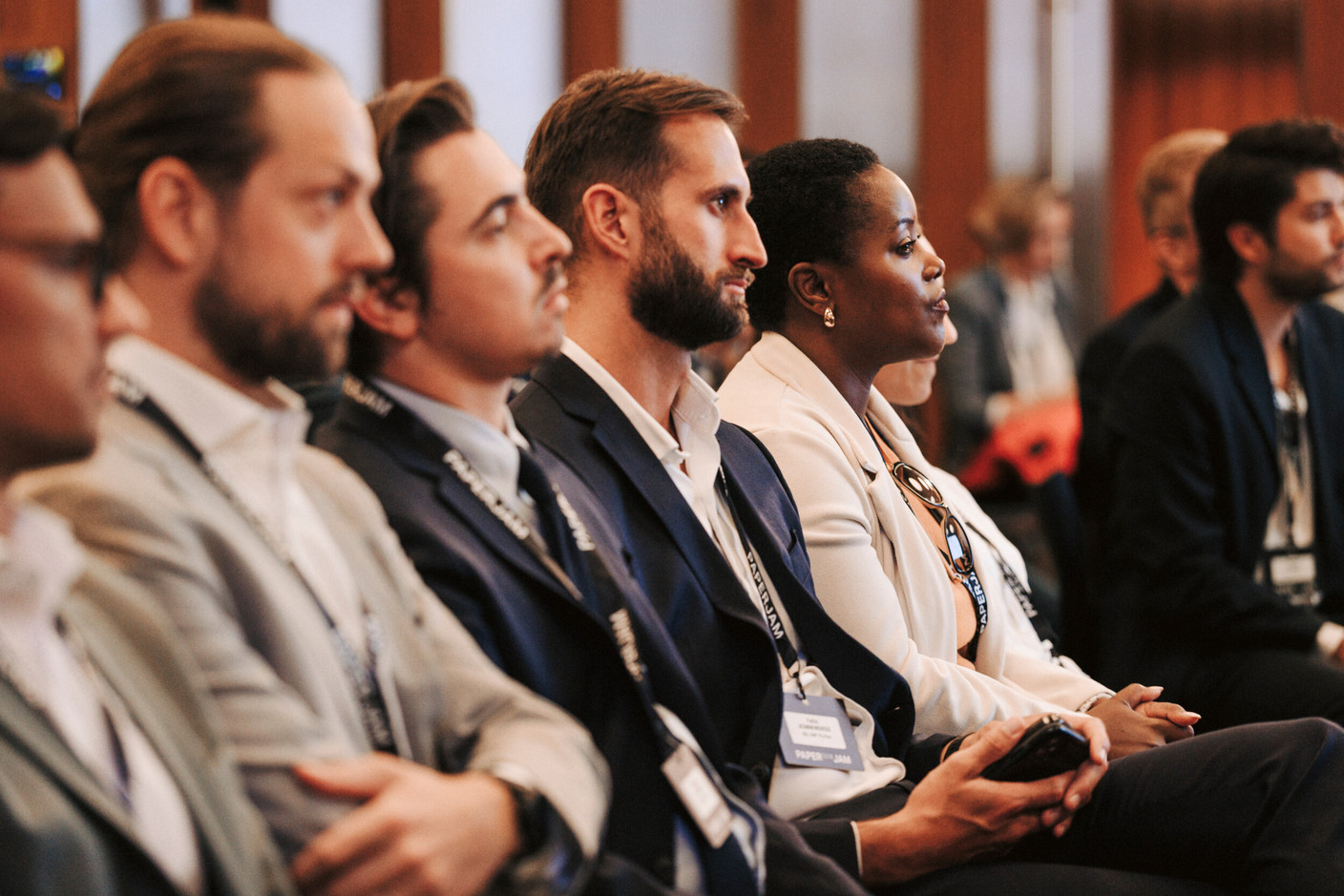 The CFO panel “How CFOs Are Steering Growth and Transformation in an Uncertain World” took place on 22 September 2026 at EY Luxembourg. (Photo: Julian Pierrot/Paperjam)