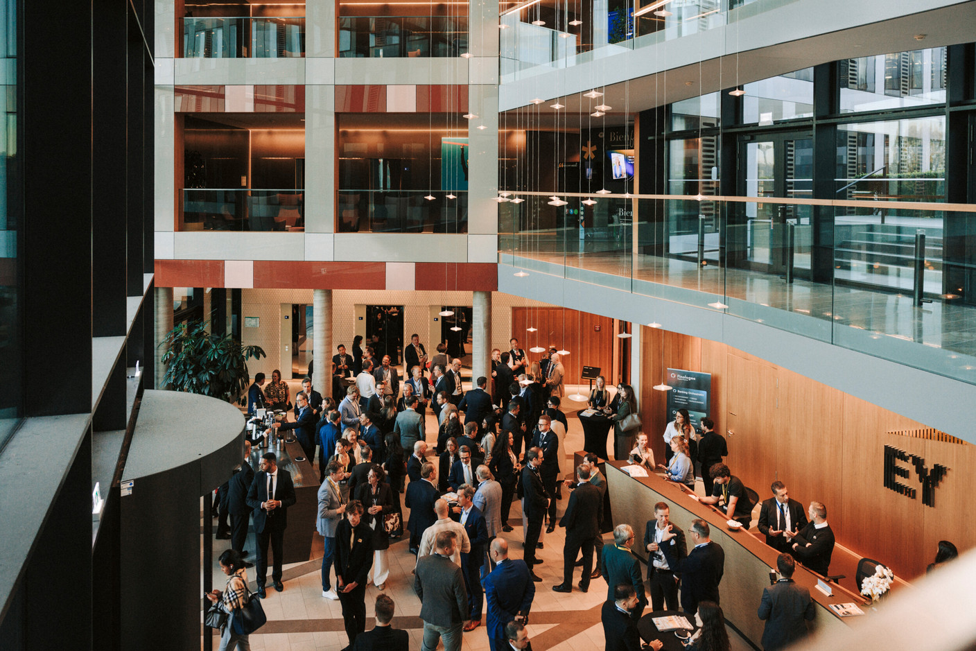 The CFO panel “How CFOs Are Steering Growth and Transformation in an Uncertain World” took place on 22 September 2026 at EY Luxembourg. (Photo: Julian Pierrot/Paperjam)