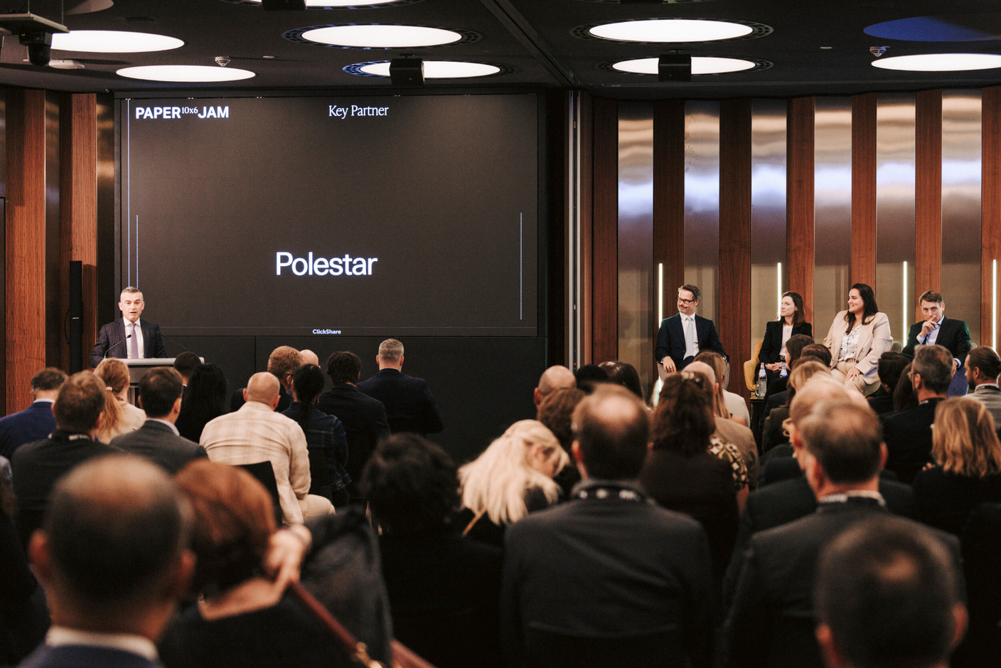 The CFO panel “How CFOs Are Steering Growth and Transformation in an Uncertain World” took place on 22 September 2026 at EY Luxembourg. (Photo: Julian Pierrot/Paperjam)