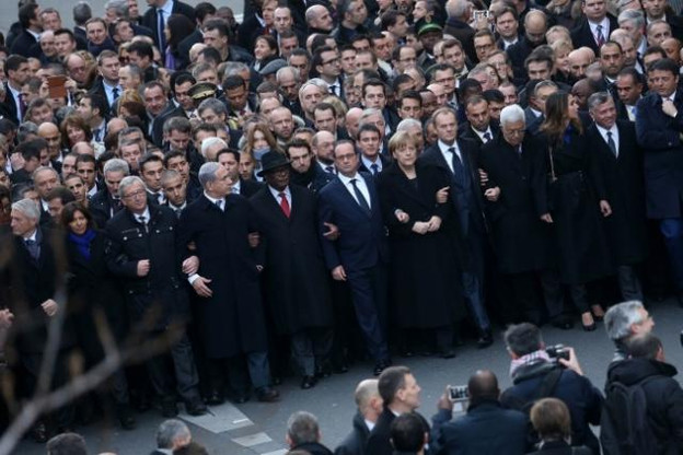 L'espace d'une journée, les divergences se sont tues pour faire front face au terrorisme. (Photo: Présidence de la République française)