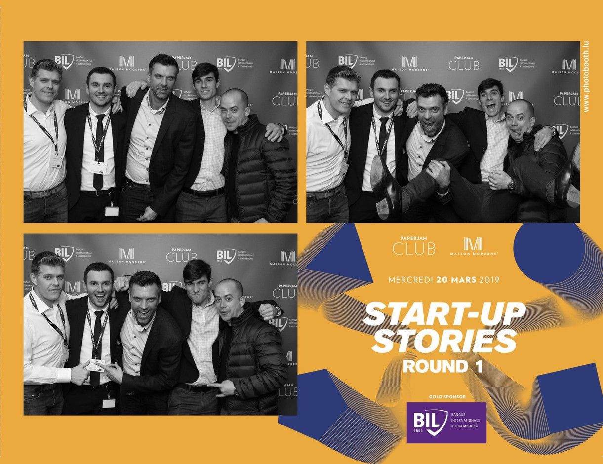 Edward Henry (Grohe Group), Remus Dobrican et Romain Guillaud (Hopes) à gauche (Photo: Photobooth.lu)