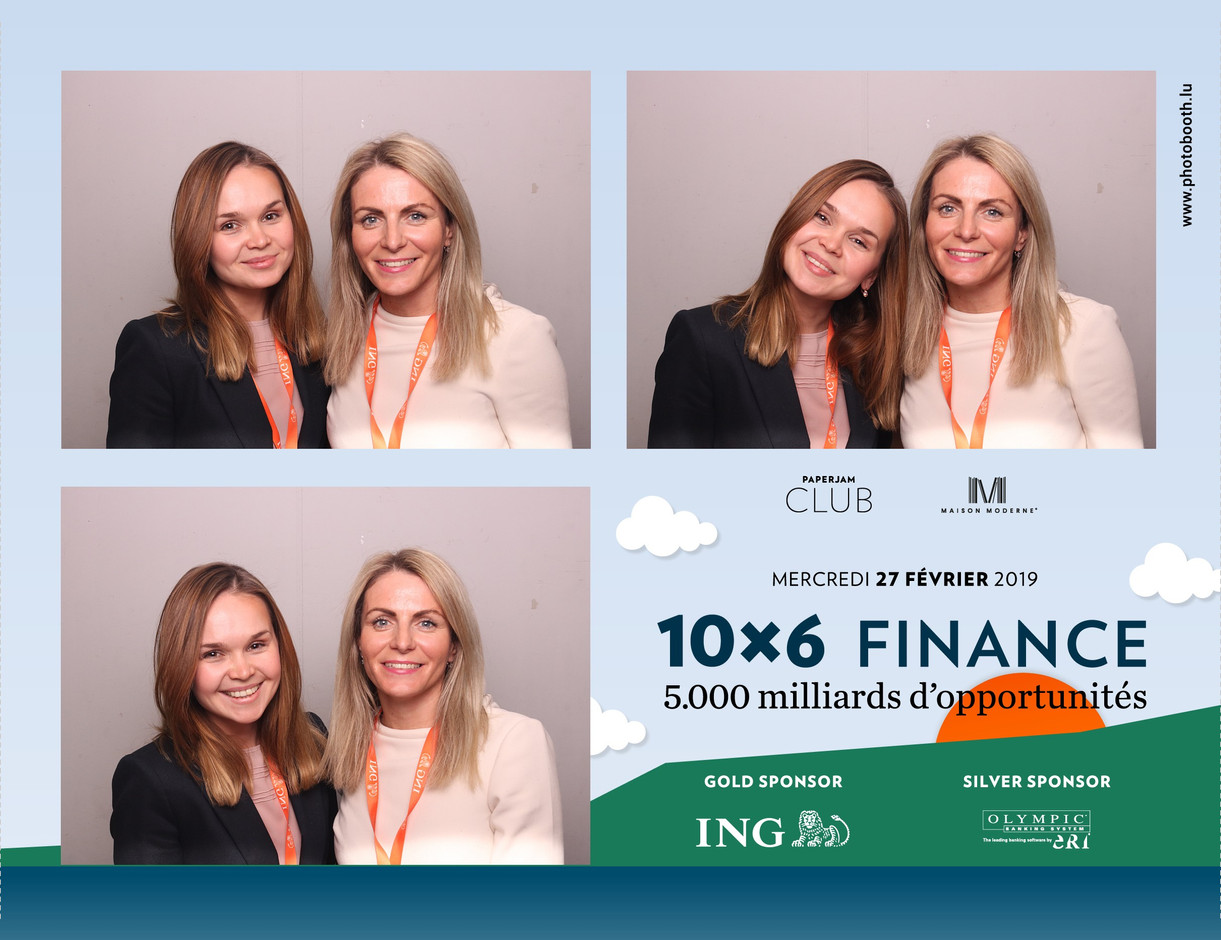 Elena Nikolaeva (Gestron Asset Management) et Katarina Borscova (RBC Investment Services) photobooth.lu