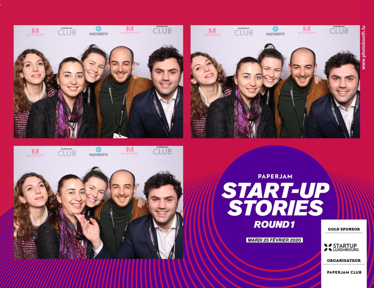 Start-up Stories Round 1 - 25.02.2020 (Photo: photobooth.lu)