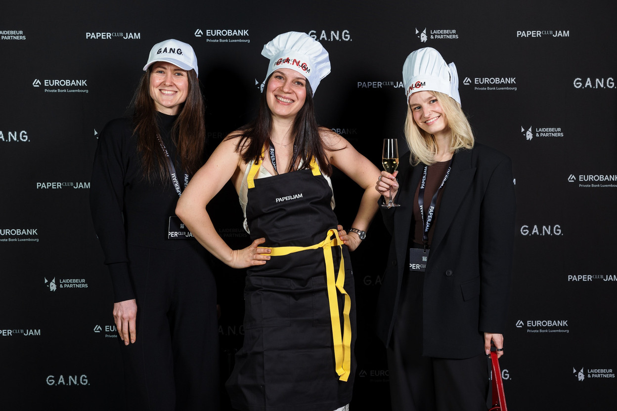 Alla Hordieieva, Liudmyla Kubovych (PROVENCE - HORECA) and Lisa Tsumakova (Rebane-s). (Photo: Julien Godefroid / Julien Godefroid Photographie)