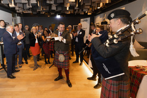 Abrdn’s “Outlook 2024 and Scottish Heritage Night” held at Tero House 17 in Luxembourg City-Centre, 22 February 2024. Photo: Guy Wolff/Maison Moderne