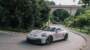 This unique sports car embodies the link between Porsche’s automotive heritage and Luxembourg’s cultural identity. Photo: Porsche