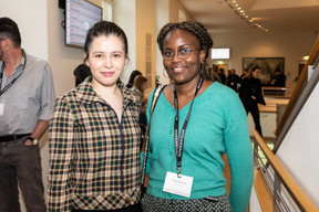 Ayşe Cenik et Gladys Ngassa (MC Square). (Photo: Marie Russillo/Maison Moderne)