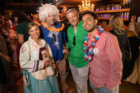 Valeria Leone (East-West United Bank), Sylvain Barrette (Delano), Igor Leone (EIB) and Yusuf Yassin (Delano). Photo: Guy Wolff/Maison Moderne