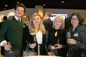 Harry Price, Emilly Terry, Fiona Batt and Frances Armes, all with Greenings International. Photo: Matic Zorman / Maison Moderne