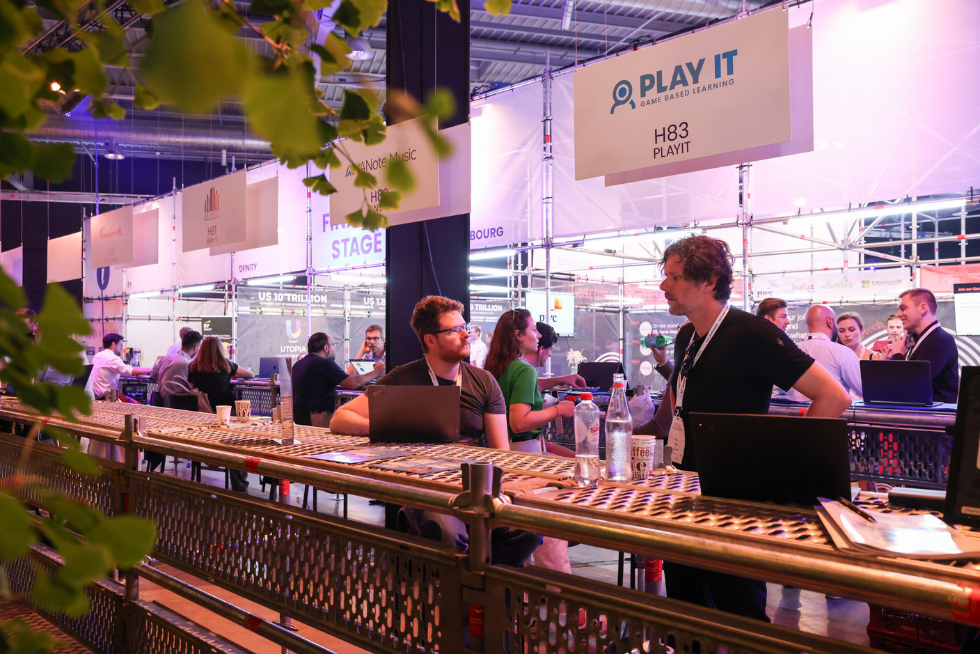 The Play It was among the 100 startups represented at The Hive. Photos: Eva Krins, Marie Russillo and Romain Gamba