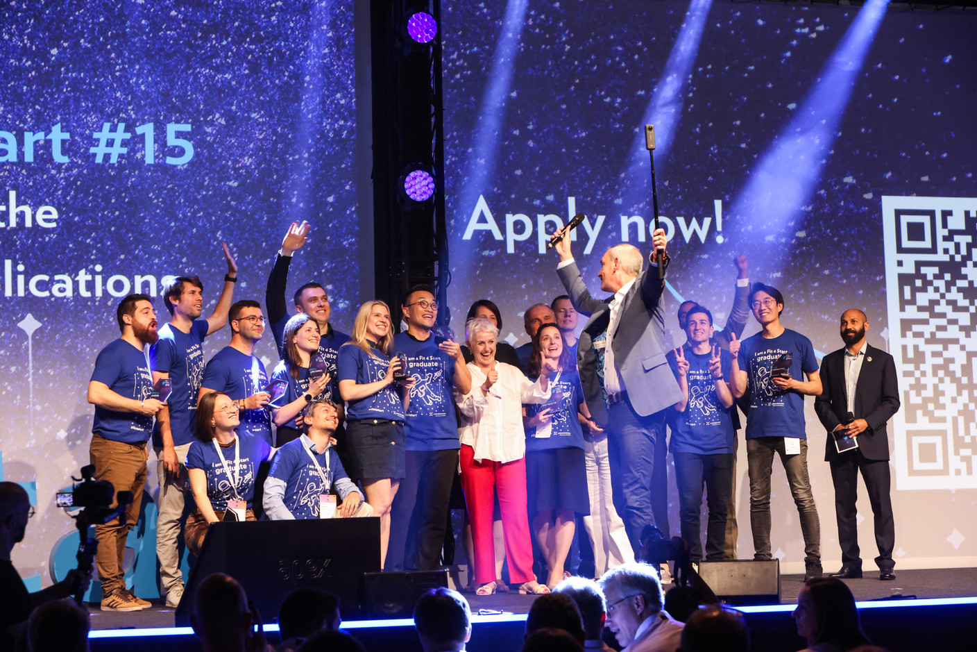 15 of the 20 startups that qualified for the 14th edition of Luxinnovation's Fit4Start were awarded their diplomas this Wednesday evening at Nexus2050, Luxexpo The Box, in front of 400 people. Photos: Eva Krins, Marie Russillo and Romain Gamba