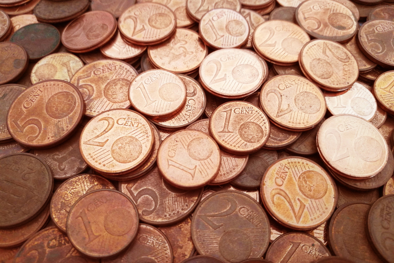 Plus de deux tiers des pièces de 1 ou 2 cents se perdent chaque année. (Photo: Shutterstock)